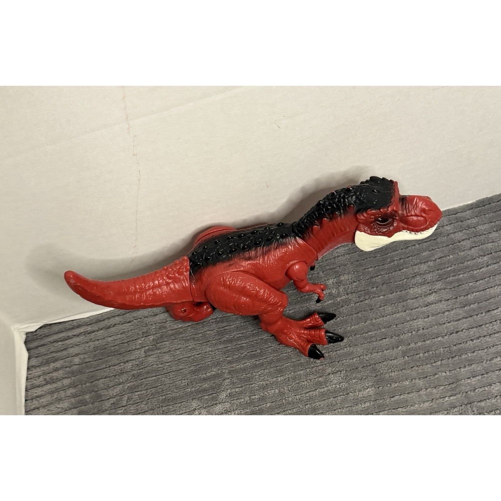 Zuru Robo Alive Dino Action T-Rex Dinosaur Red 10" Roaring Action Dino Works
